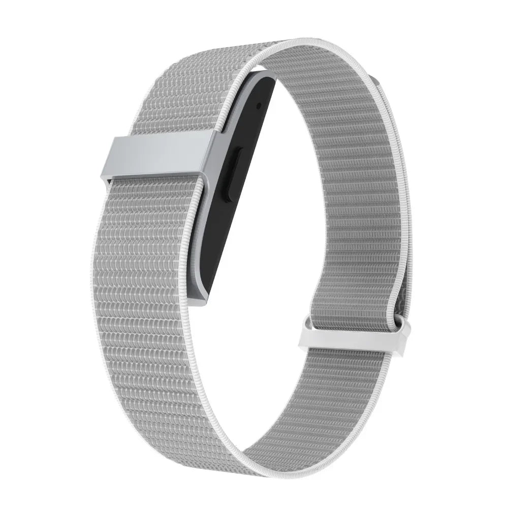Nylon Smartwatch Band 20Mm Adjustable Sport Fitness Tracker Strap Breathable Replacement Wristband for Google Fitbit Air