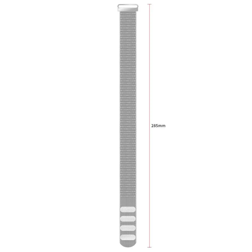 Nylon Smartwatch Band 20Mm Adjustable Sport Fitness Tracker Strap Breathable Replacement Wristband for Google Fitbit Air