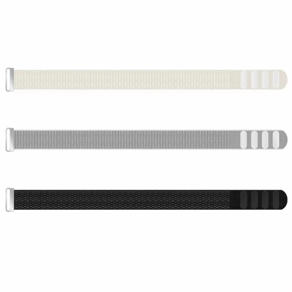 Adjustable Nylon Smartwatch Replacement Strap for Gogle Fitbit Air Breathable Sport Fitness Tracker Band Wristband Loop 20Mm
