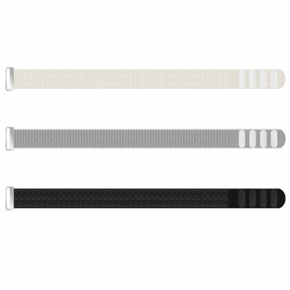 Nylon Smartwatch Band 20Mm Adjustable Sport Fitness Tracker Strap Breathable Replacement Wristband for Google Fitbit Air